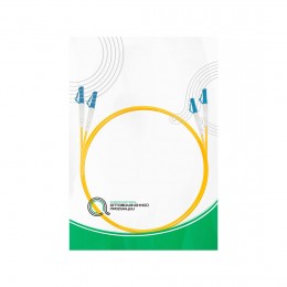 Патч Корд Оптоволоконный LC/UPC-LC/UPC SM 9/125 Duplex 3.0мм 1 м