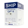 Кабель сетевой SHIP D165-P Cat.6 UTP 30В PVC