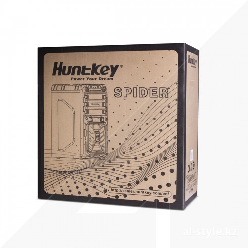 Компьютерный корпус HuntKey Spider black без Б/П