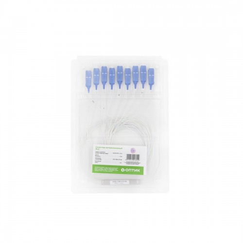 Сплиттер оптоволоконный PLC-1х8 SC/UPC SM
