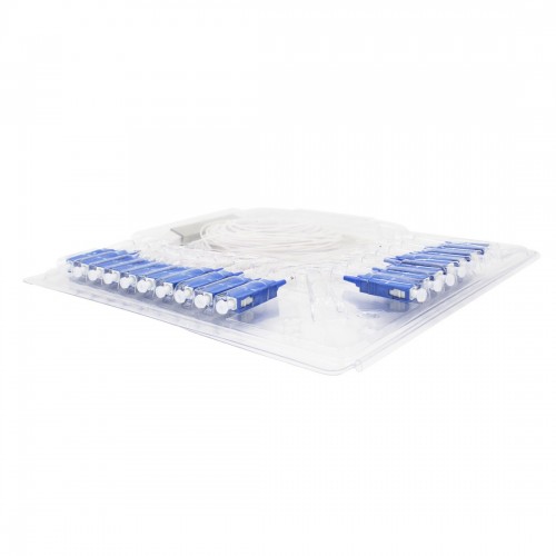 Сплиттер оптоволоконный PLC -1х16 SC/UPC SM