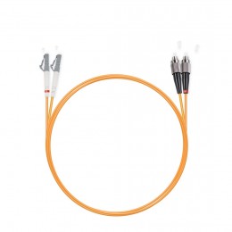 Патч Корд Оптоволоконный FC/UPC-LC/UPC MM OM1 62.5/125 Duplex 3.0мм 1 м