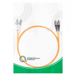 Патч Корд Оптоволоконный FC/UPC-LC/UPC MM OM1 62.5/125 Duplex 3.0мм 1 м