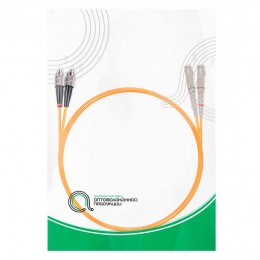 Патч Корд Оптоволоконный SC/UPC-FC/UPC MM OM2 50/125 Duplex 3.0мм 1 м