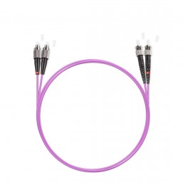 Патч Корд Оптоволоконный FC/UPC-ST/UPC MM OM3 50/125 Duplex 3.0мм 1 м