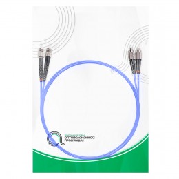 Патч Корд Оптоволоконный FC/UPC-ST/UPC MM OM4 50/125 Duplex 3.0мм 1 м