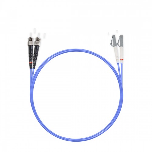 Патч Корд Оптоволоконный LC/UPC-ST/UPC MM OM4 50/125 Duplex 3.0мм 1 м