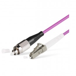 Патч Корд Оптоволоконный FC/UPC-LC/UPC MM OM3 50/125 Simplex 3.0мм 1 м