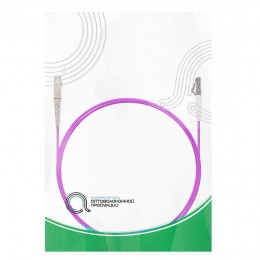 Патч Корд Оптоволоконный SC/UPC-LC/UPC MM OM3 50/125 Simplex 3.0мм 1 м