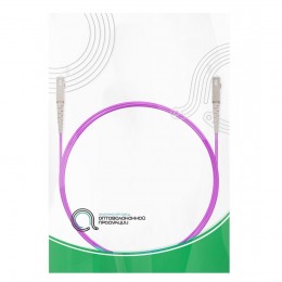 Патч Корд Оптоволоконный SC/UPC-SC/UPC MM OM3 50/125 Simplex 3.0мм 1 м