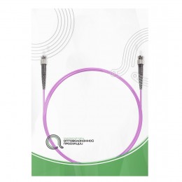 Патч Корд Оптоволоконный ST/UPC-ST/UPC MM OM3 50/125 Simplex 3.0мм 1 м