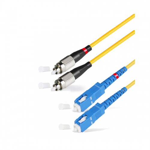 Патч Корд Оптоволоконный SC/UPC-FC/UPC SM 9/125 Duplex 2.0мм 1 м