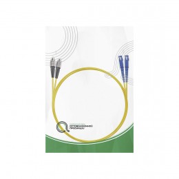 Патч Корд Оптоволоконный SC/UPC-FC/UPC SM 9/125 Duplex 2.0мм 1 м