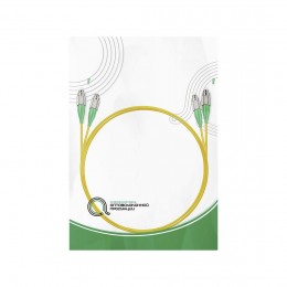 Патч Корд Оптоволоконный FC/APC-FC/APC SM 9/125 Duplex 2.0мм 1 м