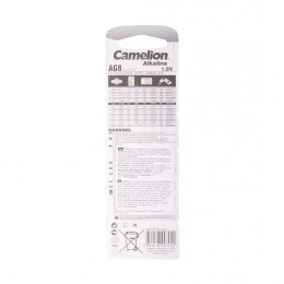 Батарейка CAMELION Alkaline AG8-BP10(0%Hg) 10 шт. в блистере