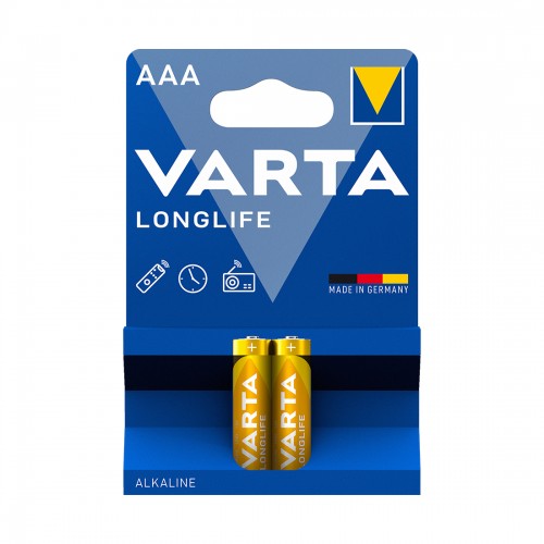 Батарейка VARTA Longlife Micro 1.5V - LR03/ AAA (2 шт)