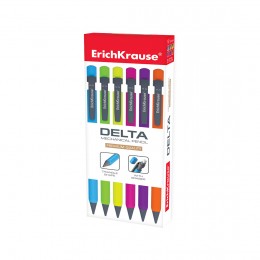 Карандаш механический ErichKrause® Delta 0.5мм, НВ (упак./12 шт.)