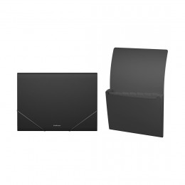 Папка-картотека пластиковая ErichKrause® Classic, с 6 отделениями, A4, черный (в дисплее по 6 шт.)