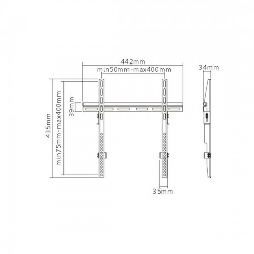 Кронштейн Brateck KL14-44F для ТВ и мониторов, 32\