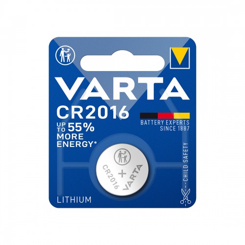 Батарейка VARTA Lithium CR2016 3V 1 шт. в блистере