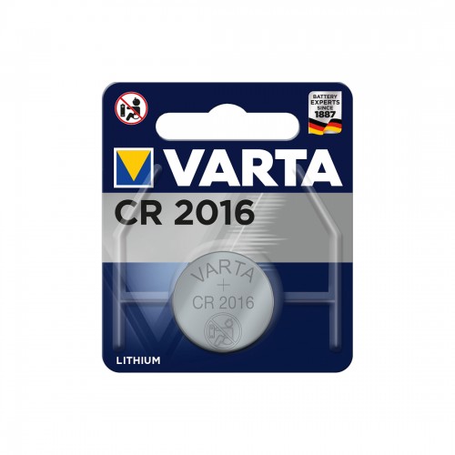 Батарейка VARTA Lithium CR2016 3V 1 шт. в блистере