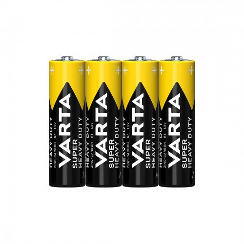 Батарейка VARTA Superlife (Super Heavy Duty) Mignon 1.5V - R6P/AA 4 шт в пленке