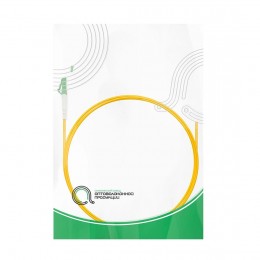 Пигтейл Оптический LC/APC SM 9/125 0.9 мм 1.5 м