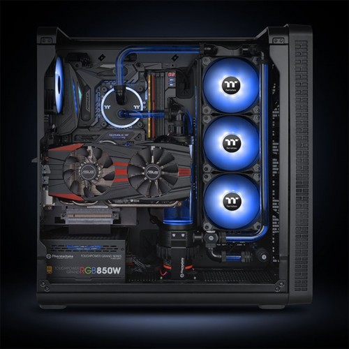 Кулер для компьютерного корпуса Thermaltake Pure A12 LED Blue (Single Fan Pack)