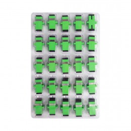 Адаптер А-Оптик SC/APC-SC/APC SM Simplex