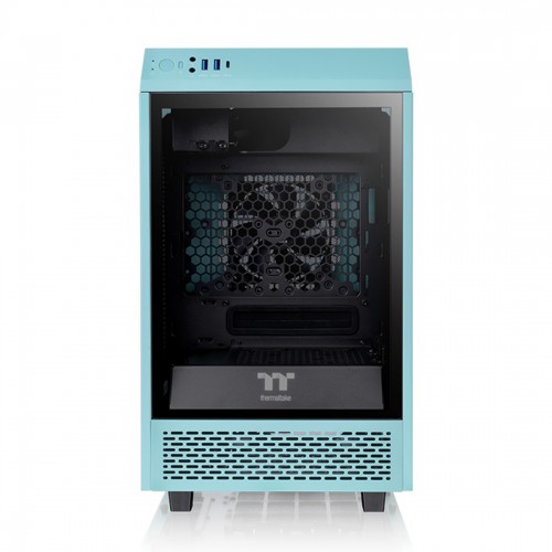 Компьютерный корпус Thermaltake The Tower 100 Turquoise без Б/П