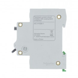 Дифференциальный автоматический выключатель SE EASY9 1P+N C 20А 30мА AC