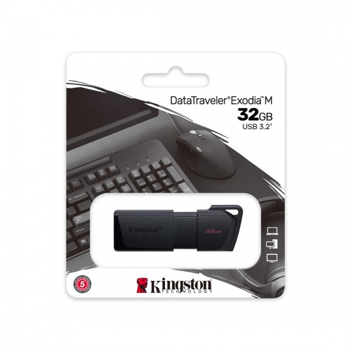 USB-накопитель Kingston DTXM/32GB 32GB Чёрный