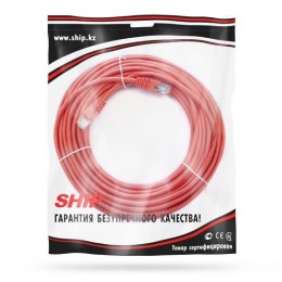 Патч Корд SHIP Cat.5e FTP LSZH RJ-45 15 м S4025RD1500-P