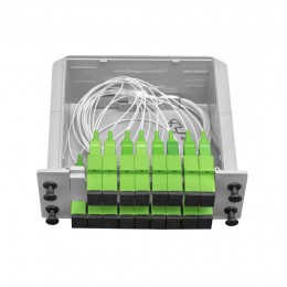 Сплиттер оптоволоконный в корпусе PLC-1x16 SC/APC
