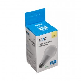 Эл. лампа светодиодная SVC LED G45-9W-E27-3000K, Тёплый