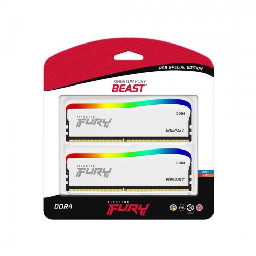 Комплект модулей памяти Kingston FURY Beast RGB KF436C17BWAK2/16 DDR4 16GB (Kit 2x8GB) 3600MHz