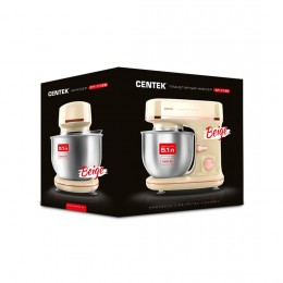 Планетарный миксер Centek CT-1139 Бежевый