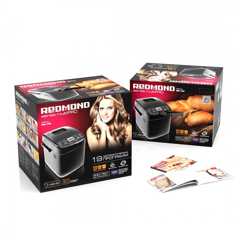 Хлебопечь Redmond RBM-1908 Черный