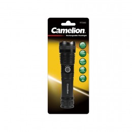 Алюминиевый перезаряжаемый фонарик Camelion RT393-TB