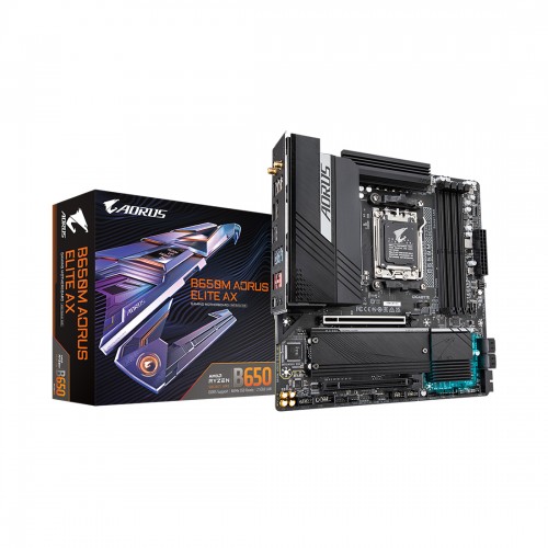 Материнская плата Gigabyte B650M AORUS ELITE AX