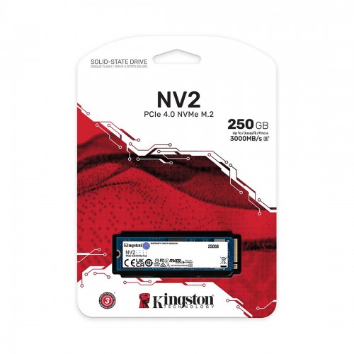 Твердотельный накопитель SSD Kingston NV2 SNV2S/250G M.2 NVMe PCIe 4.0x4