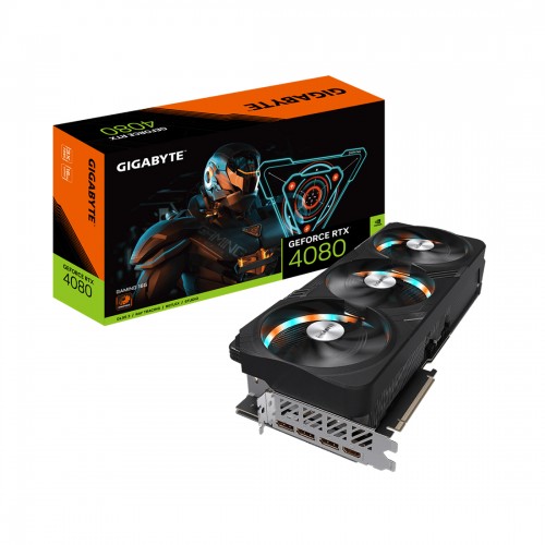 Видеокарта Gigabyte (GV-N4080GAMING-16GD) RTX4080 GAMING 16G