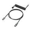 Провод для механической клавиатуры HyperX USB-C Coiled Cable Gray 6J678AA