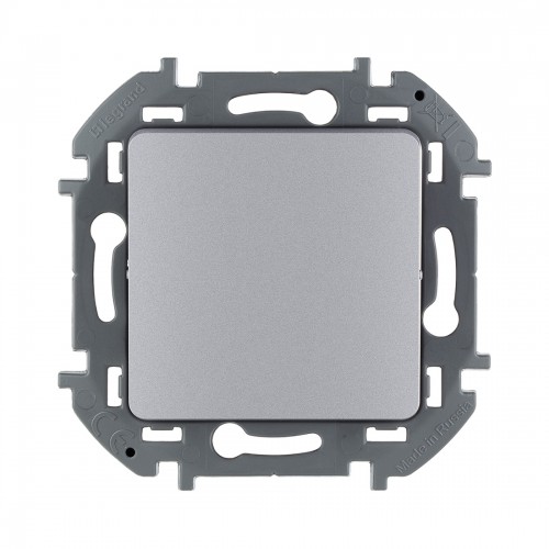 Переключатель одноклавишный Legrand 673652 Inspiria с/у алюминий