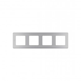 Рамка декоративная универсальная Legrand 673972 Inspiria 5 постов алюминий