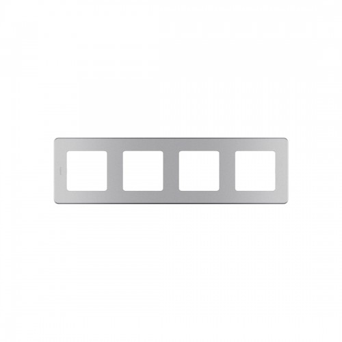 Рамка декоративная универсальная Legrand 673972 Inspiria 5 постов алюминий