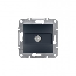 Розетка TV SE EPH3200171 Asfora оконечная механизм антрацит