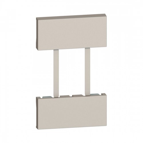 Лицевая панель Bticino KM51 Living Now для умного шлюза Wi-Fi в стартовом пакете 2 модуля песочный