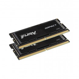 Комплект модулей памяти для ноутбука Kingston FURY Impact KF548S38IBK2-64 DDR5 64GB (Kit 2x32GB)