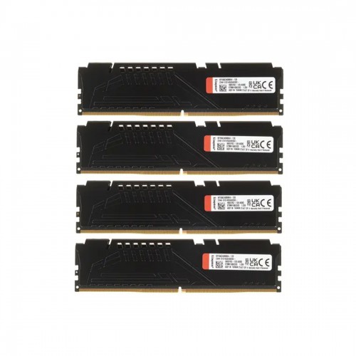 Комплект модулей памяти Kingston FURY Beast KF556C40BBK4-128 DDR5 128GB (Kit 4x32GB) 5600MHz